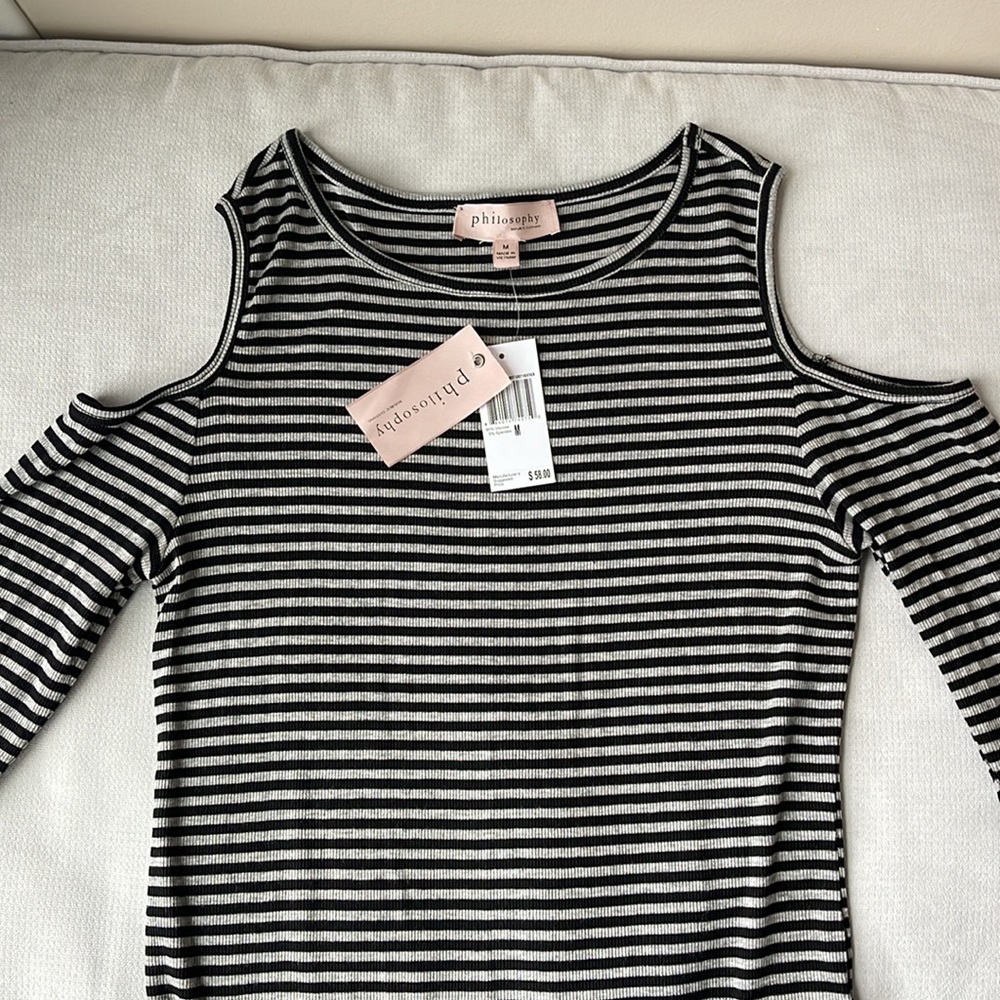 NWT Philosophy long sleeve shirt